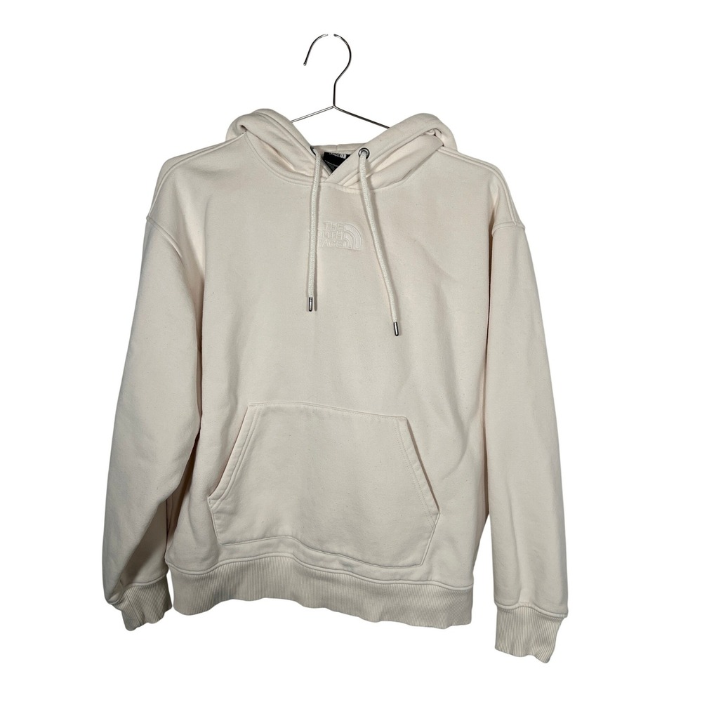 The North Face Cream Hoodie White Relaxed Fit Sweatshirt Gorpcore Scandi‎ Small